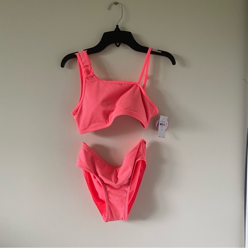 NWT Asymmetrical Justice Bikini Set